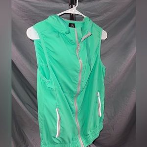 Green windbreaker vest from COTTON ON